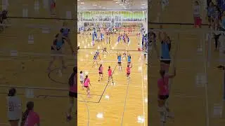 🏐 GAME-ENDING Spike! Valentina Right Side Hitter Crushes It for the Win! #rightsidehitter #spike