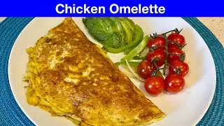Chicken Omelette Recipe | Chicken and Egg Omelette | Egg Omelette | Omelette Recipe | Urdu Hindi