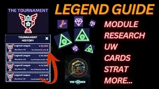 How to progress in Legend tournament The tower idle defense Mobile
