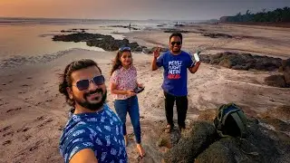Dapoli Harnai Beach II हर्णे Sunset View Point II दापोली Konkan Coastal Road II Travel Vlog 2