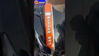 Bike Visor Sticker #shortvideo #ytshorts #shorts #ytshortsindia #youtubeshorts #motivation