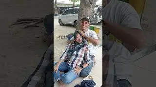treatment pijet kretek pinggir pantai DALEGAN PANCENG GRESIK #videofypシ゚ #viralvideo #kretekjombang
