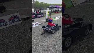 Kids Power Wheels Drag Racing