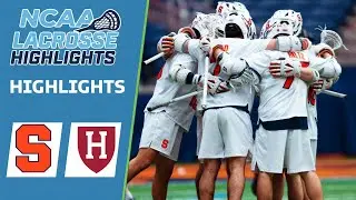 Syracuse vs Harvard  | NCAA College Lacrosse Highlights | May 11, 2025