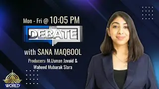 THE DEBATE  24 - 03 - 2025