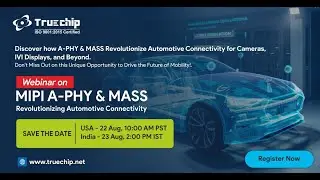 MIPI A-PHY & MASS - Revolutionizing Automotive Connectivity