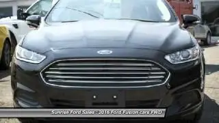 2016 Ford Fusion 100 Mile House BC 0N1866