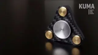 Carbon Fiber - Brass - Stainless Steel-Fidget Spinner || KUMA