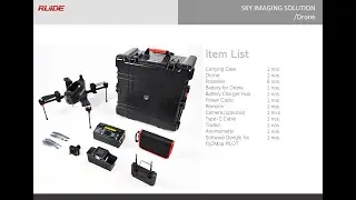 Drone eco Unboxing Video RUIDE UAV آنباکس پهپاد فتوگرامتری PPK