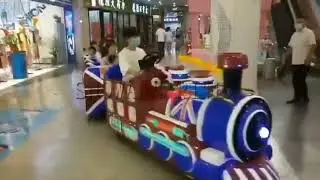 3500$ used shopping mall kids electric trackless train rides for sale