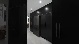 Black Kitchen - Cabinet Painting