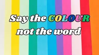 The Color Test That Tricks Your Brain | Can Your Brain Beat This Classic Cognitive Test ?🤯🧠