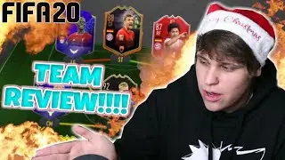 RATING MY SUBSCRIBERS TEAMS ON FIFA 20!!! | TEAM REVIEW