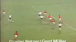 Traumtor Gerd M&uuml;ller&G&uuml;nter Netzer