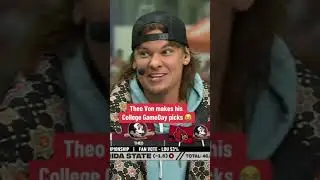 Theo Von breaking down his picks 🤣