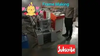#Slide Channel Truck and Metal Stud Steel Door Frame Making Machines