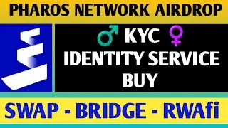 Pharos Network Airdrop Update | Pharos Testnet NFT Mint | Pharos Identity Service Buy | RWAFI | CFD