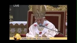 Easter Vigil Mass From Rome - 4-7-2012