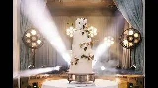 Savoy London 4 Tier Wedding Cake