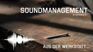 Modellflugzeug aus Depron: Aus der Werkstatt -  Soundmanagement für Pusher (Druckmotoren). Leise....
