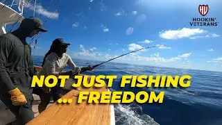The Ocean Is Their Therapy | Fishing with Veterans | Hookin Veterans 2025