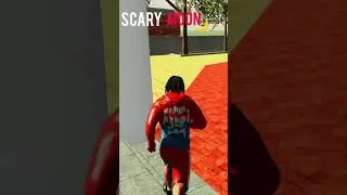 SCARY MOON+in indian 3 head Franklin on scary moon bike driving 3d #gaming #update #gta #shortsviral