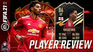 YOU NEED TO BUY THIS CARD! 86 INFORM MARCUS RASHFORD PLAYER REVIEW! FIFA 21 ULTIMATE TEAM