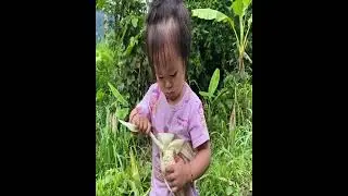 Ngoan family is happy together taking care of children, cooking, cleaning, gardening