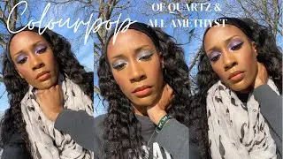 Colourpop Of Quartz and All Amethyst Palettes First Impression