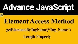 getElementsByTagName Method with Length Property in JavaScript (Hindi)