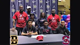 Dillon High School C/O 22&rsquo; RB Nigel George Signing Day Video + Interview #FEARTHEBITE🔵🔴