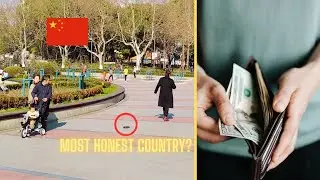 Wallet Dropping in Shanghai | (Social experiment)