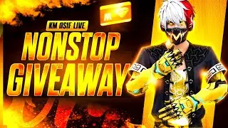 🔴KM ASIF LIVE IS BACK WITH BIGGEST REEDEM CODE GIVEAWAY DAY33#freefire#freefirevideo#freefirelive