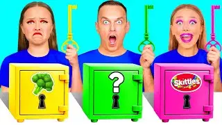 Выбери Правильный Ключ Челлендж | Удивительные Креативные Трюки от BaRaDa Gold Challenge
