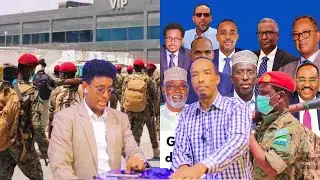 Madashu A. madobe & Deni oo ciidankoda Wata ayay Xamar kala dagayaan