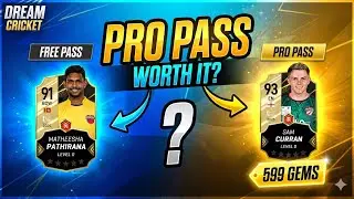 Is 93 OVR Sam Curran BROKEN? 😱 Dream Cricket Pro Pass Review #review #video #dreamcricket25 #dc25
