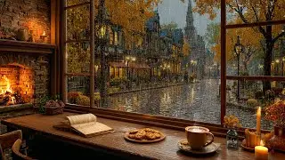 🌧️ Cozy Rainy Day Jazz Piano 🍂 Soft, Warm Jazz Music for Study, Work, Relax & Deep Focus