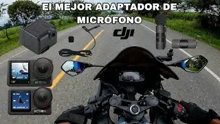 EL Mejor Adaptador de micrófono DJI Osmo Action 4 & 5  Vale la pena 🤔
