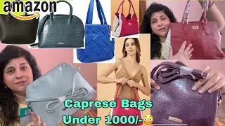 ⭐️Best⭐️Amazon CAPRESE Handbags/Slingbags Haul | ONE BRAND HAUL UNDER 1000/-