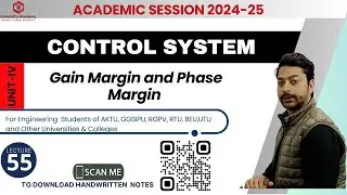 CS55: Gain Margin and Phase Margin (Plus Diagrams)  in Bode plot,  Polar plot and  Nyquist plot