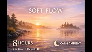 Soft River of Thought III | Deep Calm Ambient Music for Night Relaxation (8 Hours)