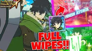 INSANELY STRONG!! SHIELD HERO NAOFUMI SHOWCASE! | Seven Deadly Sins: Grand Cross
