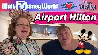 Our Walt Disney World Trip Starts Here! | Day 0 at Gatwick Hilton ✈️🏰