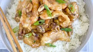 Honey walnut chicken #foodie #easyrecipe #honeywalnutchicken #chicken #tasty
