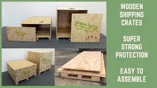 Custom Wooden Shipping Crates & Freight Boxes