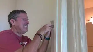 Man Says He Can't Fix Loose Spinning Door Hinge Screws Then Does It Anyway...Part 1