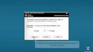 How to snooze Anti Virus in Total Defense Internet Security Suite