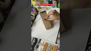 DIY money bank 🏧 #shorts #moneybank