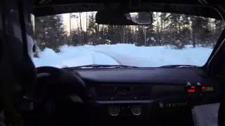Markus H&auml;llbo Motorsport &aring;ker Vinterpokalen 2015 SS 6