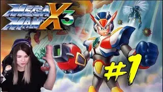 Mega Man X3 - Part 1 - All Mavericks and Upgrades! - FIRST PLAYTHROUGH